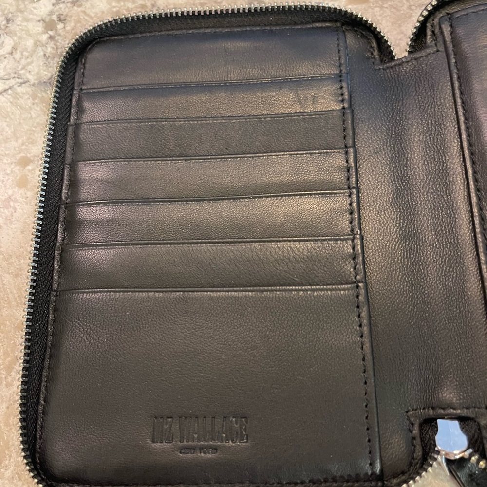 MZ Wallace black leather passport organizer. NWT - Picture 4 of 8
